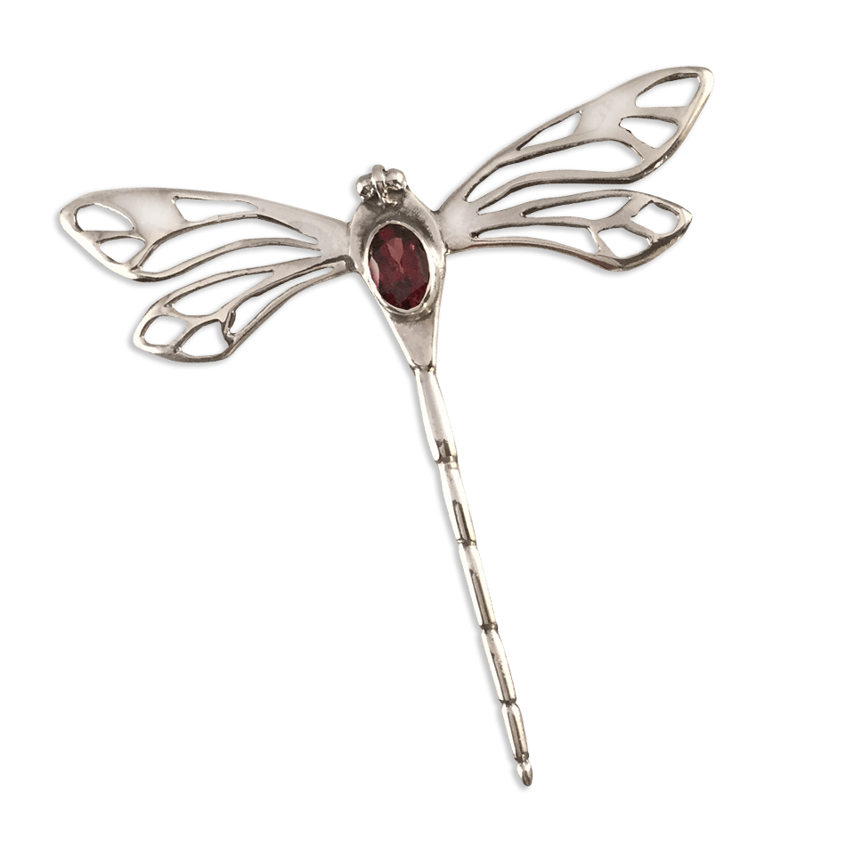 pierced dragonfly pin