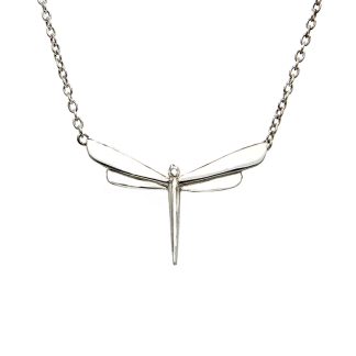 Sleek Dragonfly Necklace